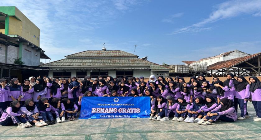 Kegiatan Renang Gratis SMA Pelita Nusantara Tahun Ajaran 2025-2026
